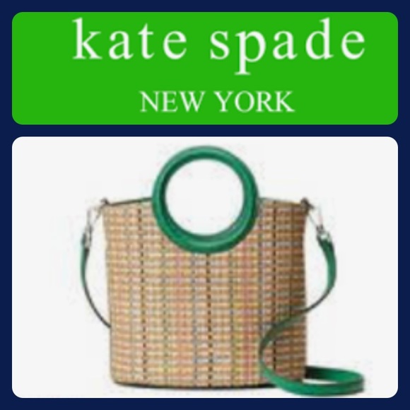 kate spade Handbags - ♠️Kate spade ♠️ Jenny straw small tote